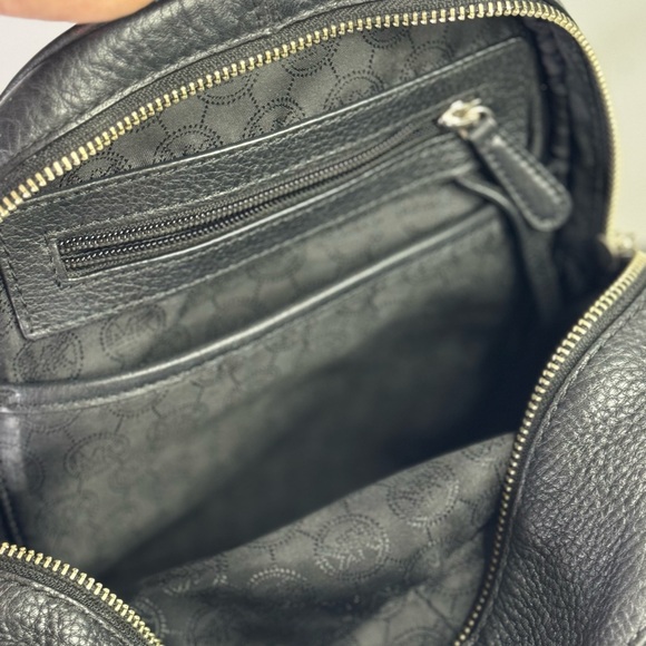 Michael Kors Medium Studded Pebbled Leather Backpack - Picture 8 of 8